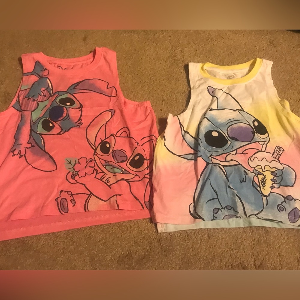 Disney stitch tank set